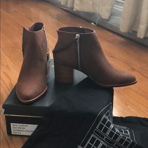 Brown Suede ankle boot by Matt Bernson